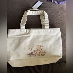 Winnie the Pooh x Uniqlo small tote bag NEW NWT